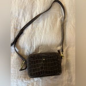Brown Madewell camera bag